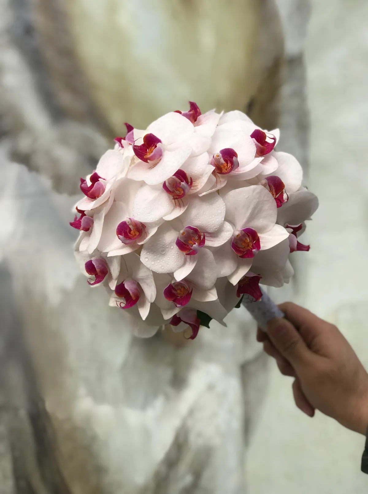دسته گل عروس 1002