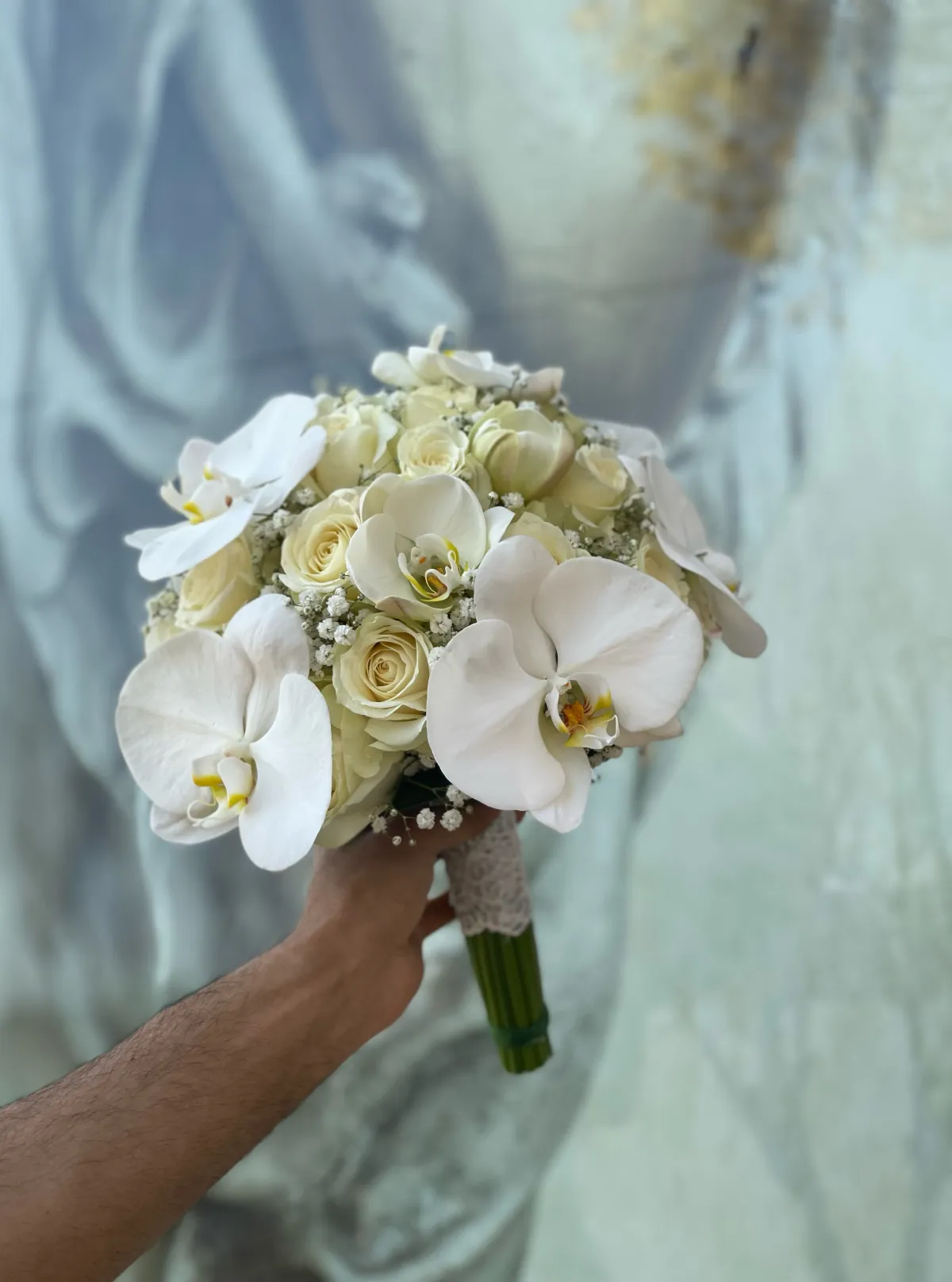 دسته گل عروس 1022