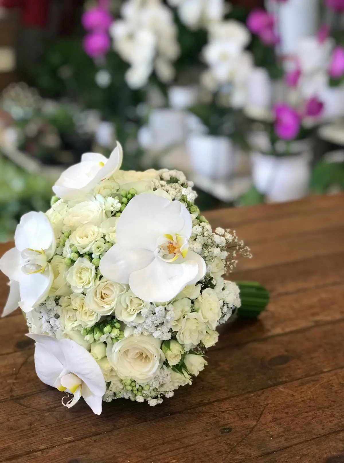 دسته گل عروس 1007