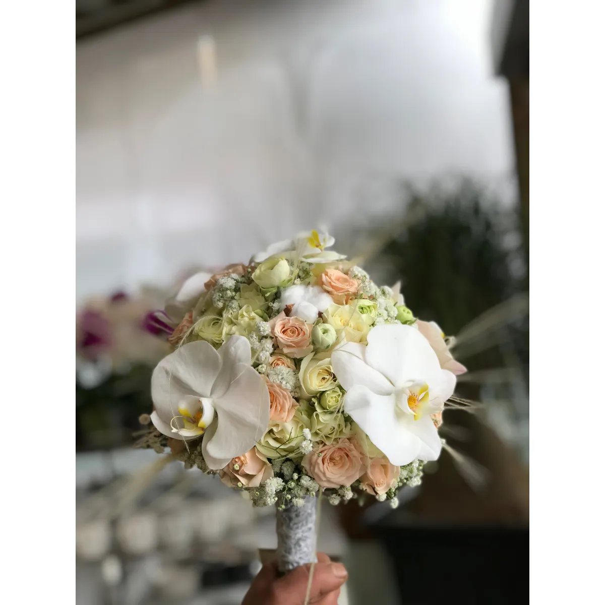 دسته گل عروس 1013