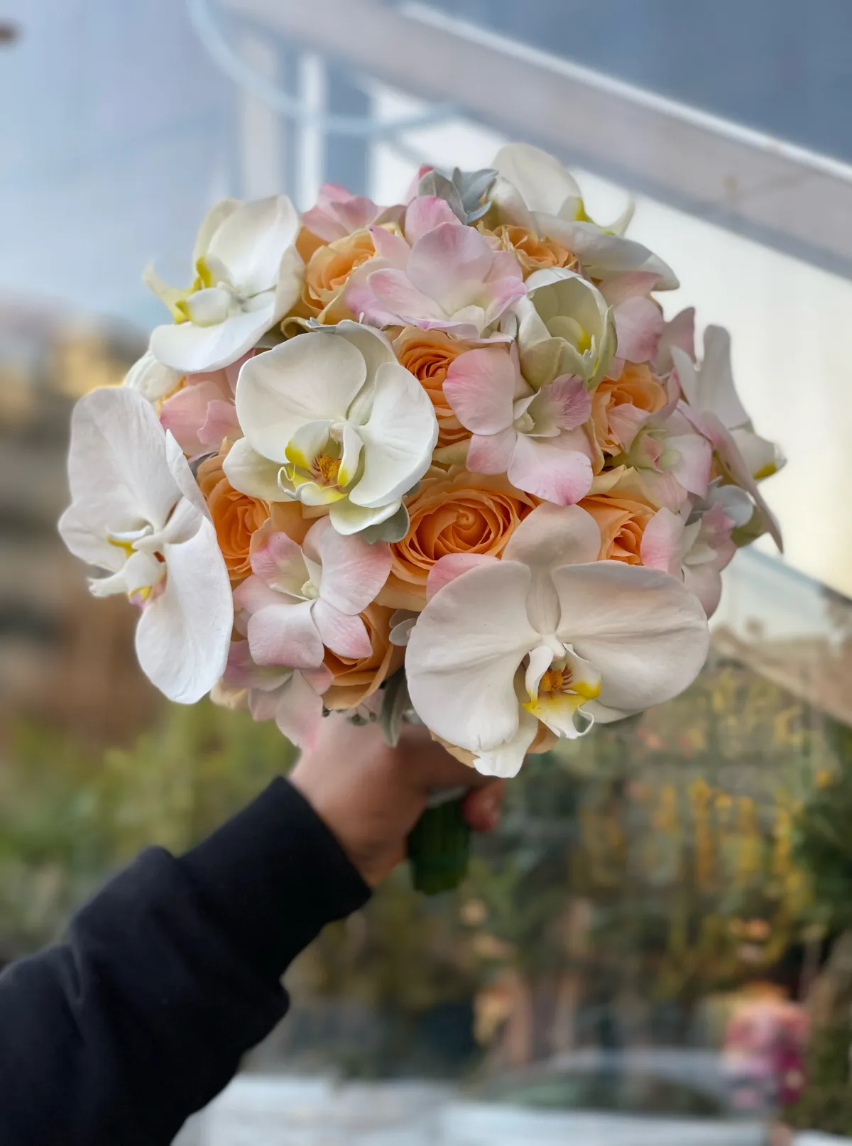 دسته گل عروس 1021