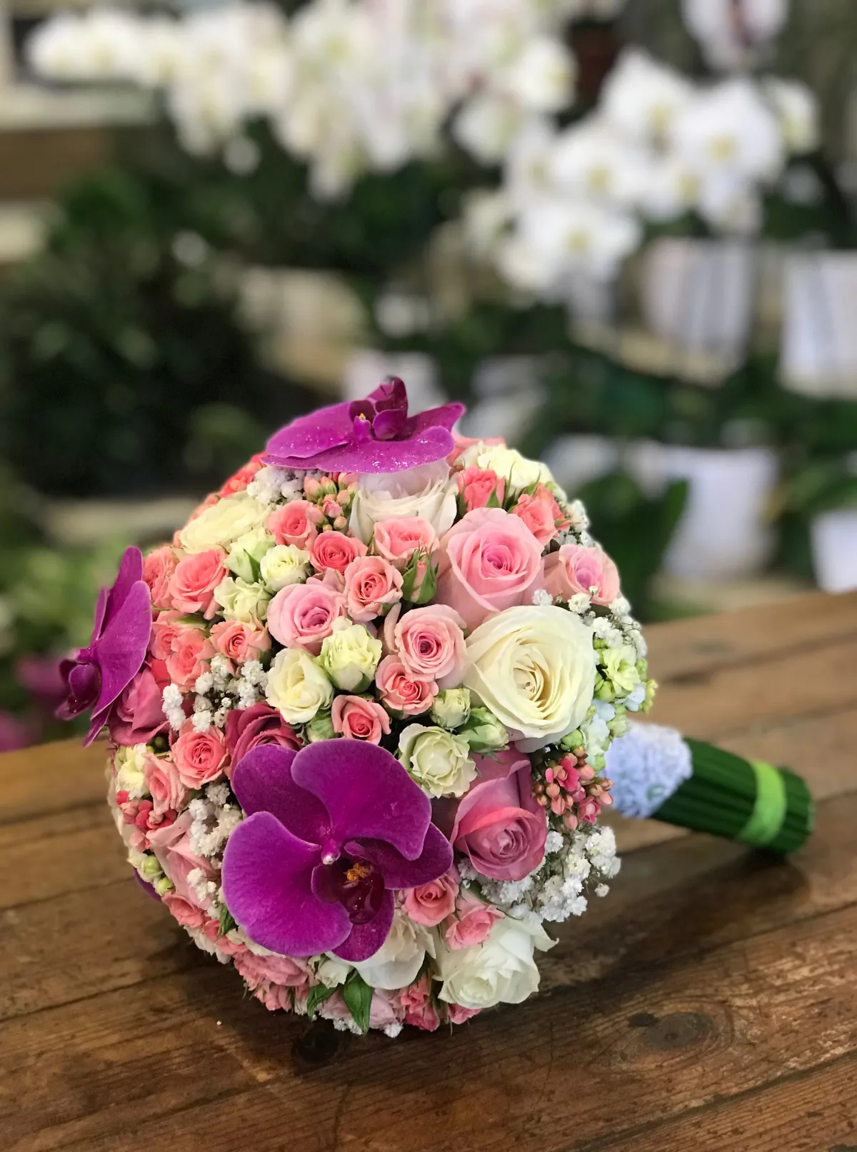 دسته گل عروس 1009