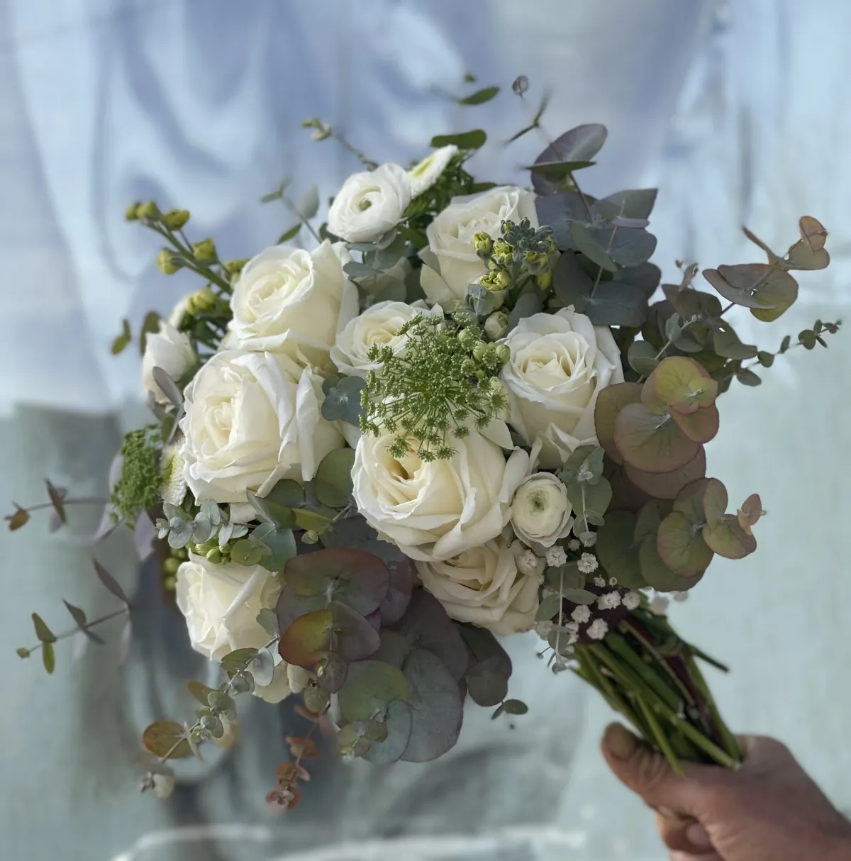 دسته گل عروس 1026