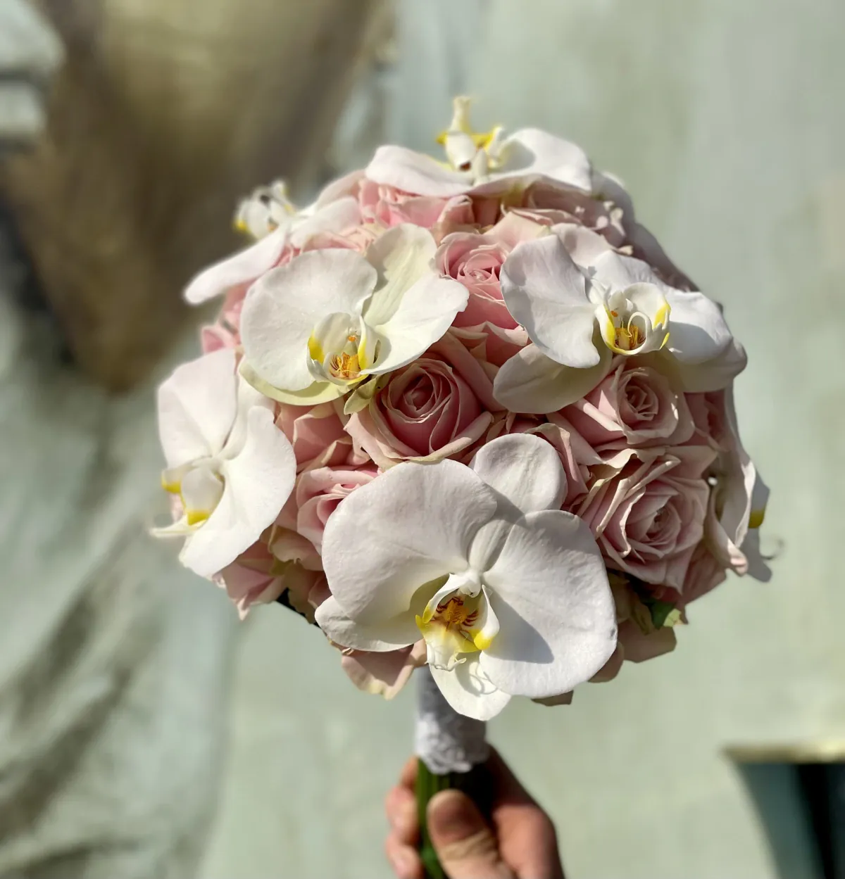 دسته گل عروس 1029
